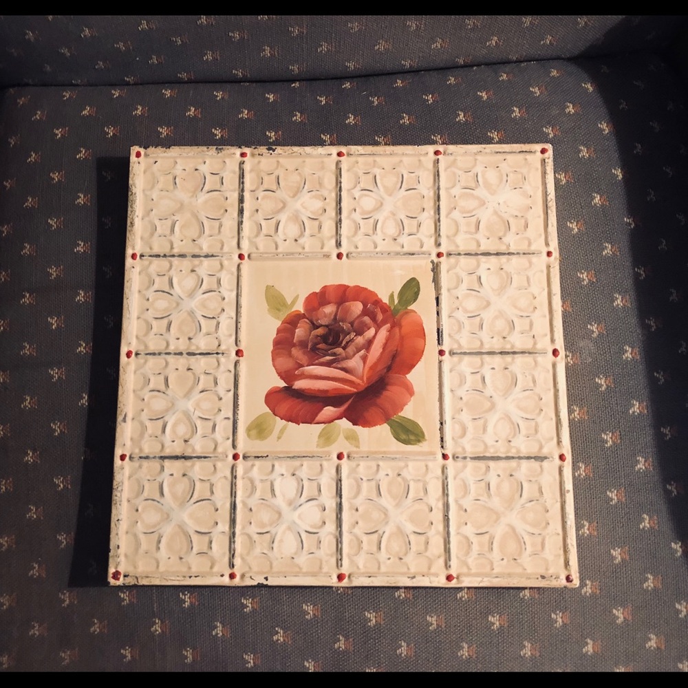 Decorative Hand painted Ceiling Tile